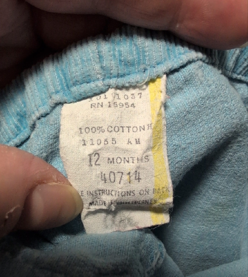 ❤️‍🔥10/$10❤️‍🔥 Set Of 6 Vintage Baby Boys Corduroy Cotton Pants - Picture 2 of 14